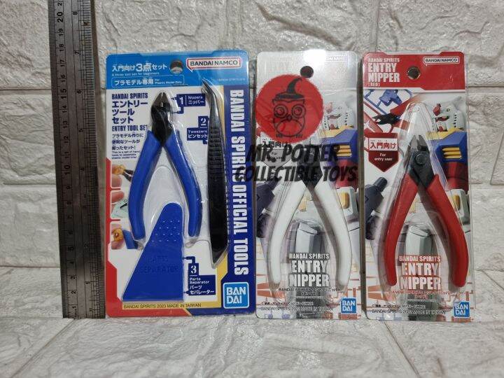 Bandai spirits gundam tool entry nipper red white or set tweezers and