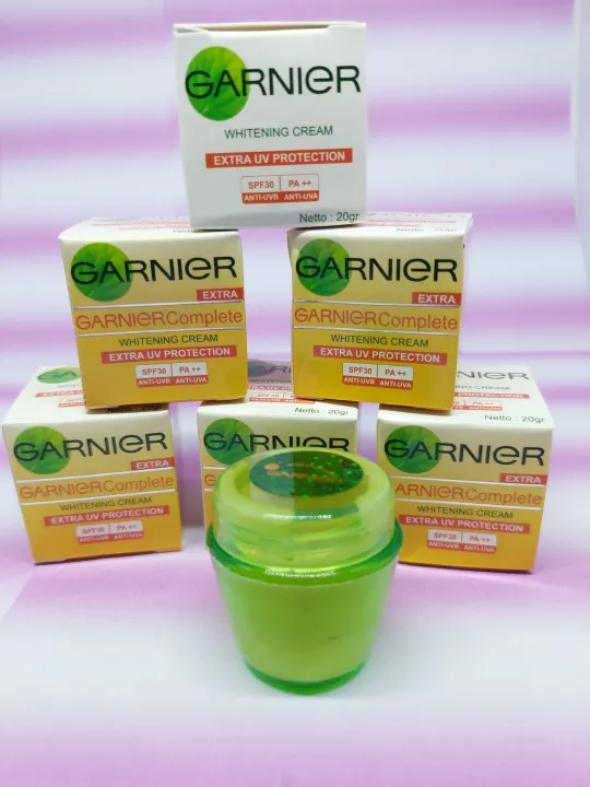 AGS Cream Garnier Gentong 2in1 Siang Malam Whitening Original