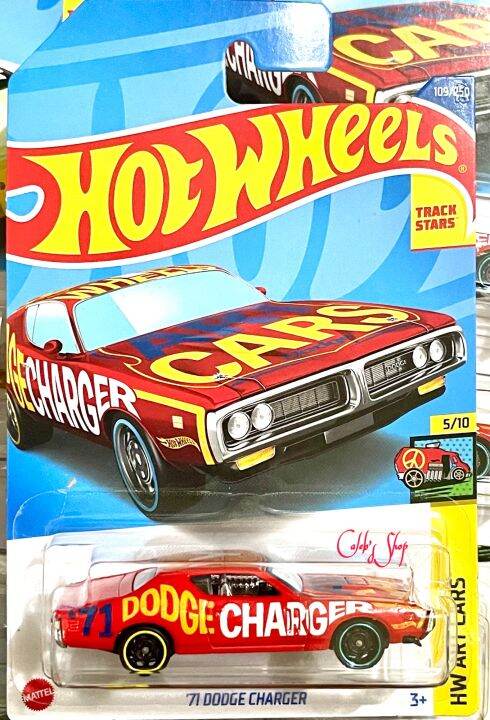 Hot Wheels 2011 '71 Dodge Charger Teal - Muscle Mania Series #108/244 (1:64 Scale)