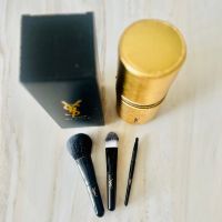 ชุดแปรง 3 ชิ้น YSL Yves Saint Laurent Brush Holder Gold