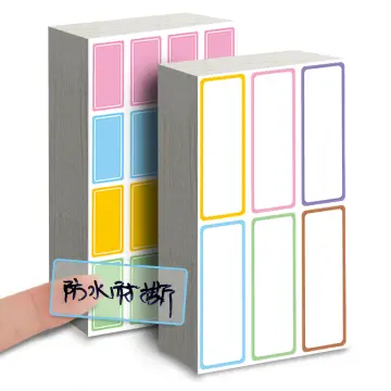 Self-Adhesive Tabs Pastel Colours - TOWER Labels