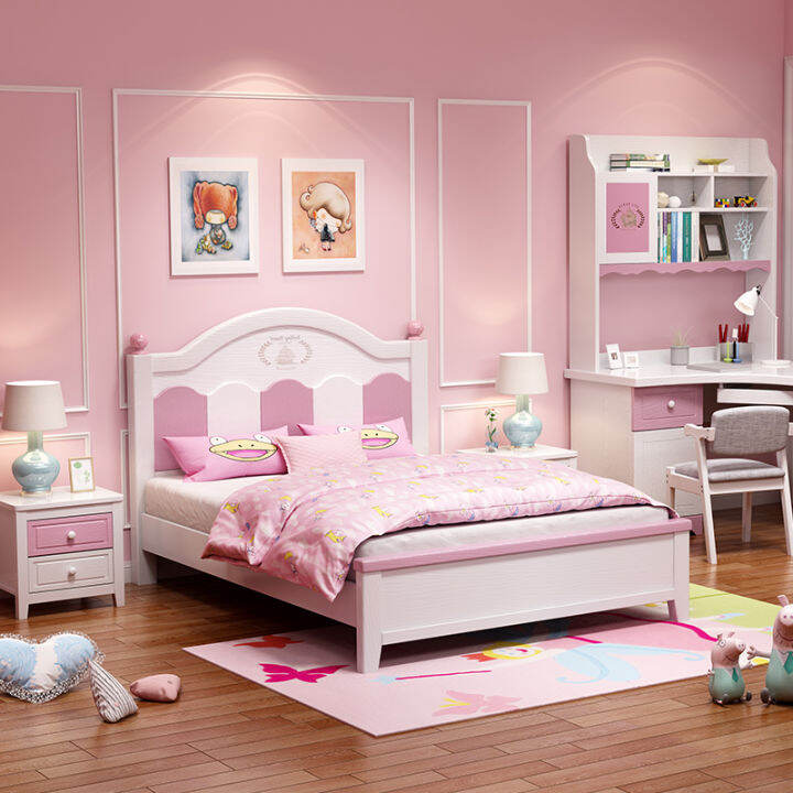 Modern Minimalist Pink Solid Wood Children S Bed For Girls Princess Bed   S742af075241a42deb721d4a72bf45fd5f  720x720q80 