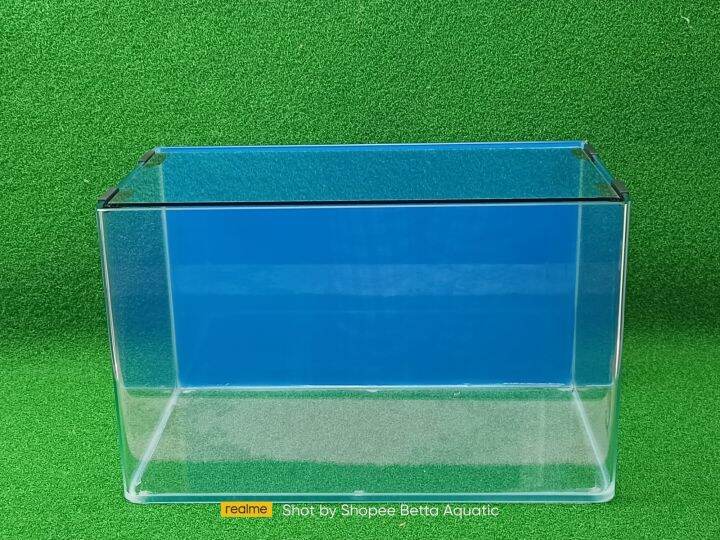 AQUARIUM KACA TEBAL JENIS CLER SAIZ 17 | Lazada