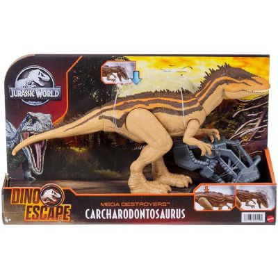 Jurassic World Mega Destroyers Carcharodontosaurus จูราสสิคเวิลด์ ไดโนเสาร์ คาร์คาโรดอนโทซอรัส รุ่น HBX39