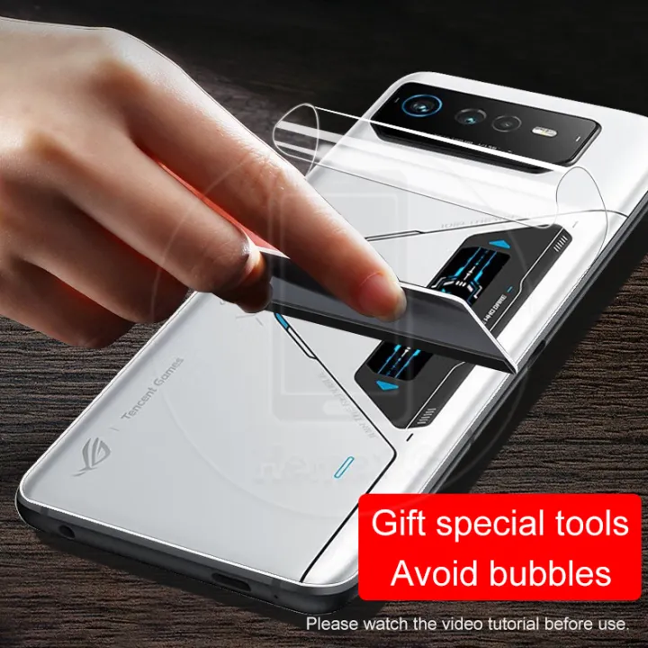 For Google Pixel 7 6A 6 Pro HD Full Coverage Soft TPU Hydrogel Back