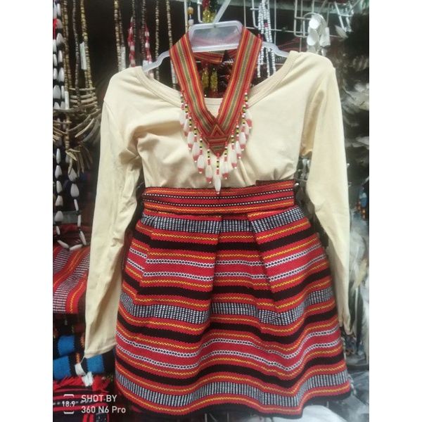 IGOROT costume set Leotard and Skirt | Lazada PH