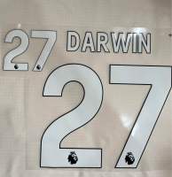 DARWIN  แถมเบอร์กางเกง เบอร์ติดเสื้อกีฬาตัวโปรด ใช้เตารีดทำได้เอง มีวิธีแนบให้ค่ะ