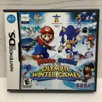 ตลับแท้ [DS] [English] Mario &amp; Sonic at the Olympic Winter Games (Zone 1 US) (NTR-P-COLE)
