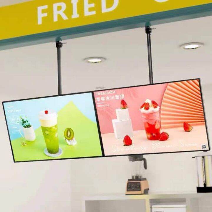 LED light box menu board hanging Menu board display led coffee shop for