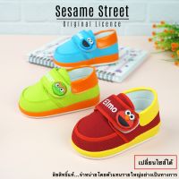 ลิขสิทธิ์แท้ Sesame Street รองเท้าเด็ก วัยหัดเดิน-6 ขวบ รองเท้าแคนวาส ลดอับชื้น รองเท้าผ้าใบเด็ก รองเท้าเด็กผู้ชาย รองเท้าเด็กผู้หญิง