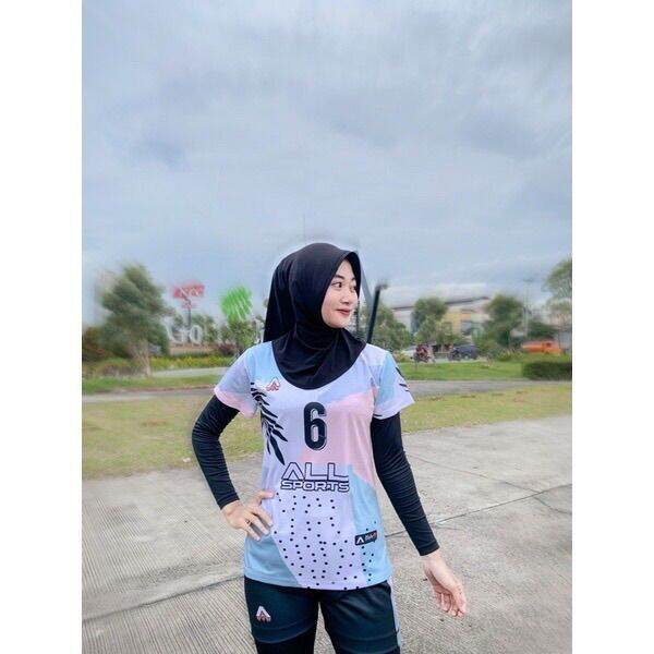 Jersey Voli Cewek Baju Voli Stelan | Lazada Indonesia