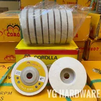 ?ของแท้100% ((10 ใบ)) ใบขัดเงาขนแกะ 4” COROLLA ?  Felt Disc ?