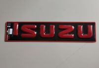 ครอบโลโก้ ISUZU 2020 สีแดง สินค้าคุณภาพ ไม่ใช่ของจีน!!!