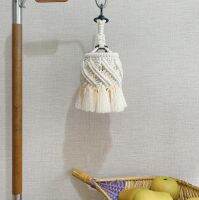 โคมถักmacrame สำหรับใส่ไฟLED เอนกประสงค์ขนาดเล็ก พกพา