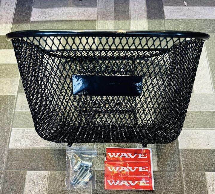 FRONT basket wave 100 3holes with free bolts/nuts | Lazada PH