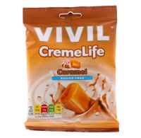 วิวิล ลูกอมคาราเมลไม่มีน้ำตาล Vivil Creamlife Caramel Sugar Free Candy 60g