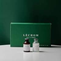 ส่งฟรี‼️ (1แถม1) เลอโฉม LECHOM Day &amp; Night Pro Acne Serum Set เซตเซรั่มเลอโฉม