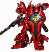 Sazabi 6631s สีโครเมี่ยม Mg 1:100 Dabanมีของพร้อมส่งไม่ต้องรอ Gundam Gunpla model กันดั้ม กันพลา