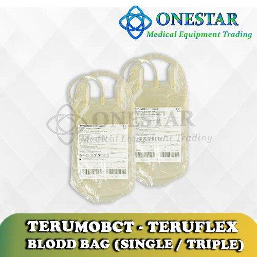 Blood Bag Teruflex Terumo Single Triple Bag Piece Only Lazada Ph