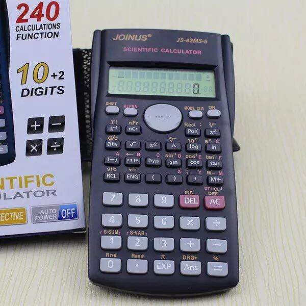 JOINUS Scientific Calculator (JS82MS5) 240 Calculations Function 10+2