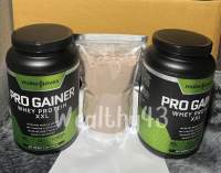 Pro Gainer Whey Protein ขนาด 1Ibs รสช็อคโกแลต เวย์โปรตีนสีเขียว สูตรเพิ่มน้ำหนัก ของแท้100% นำเข้าจาก USA