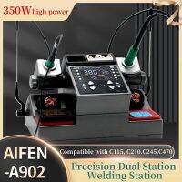 AIFEN A902 Soldering Station   C115 C210 C245คู่สถานีเชื่อม Rework Station สำหรับโทรศัพท์มือถือ PCB