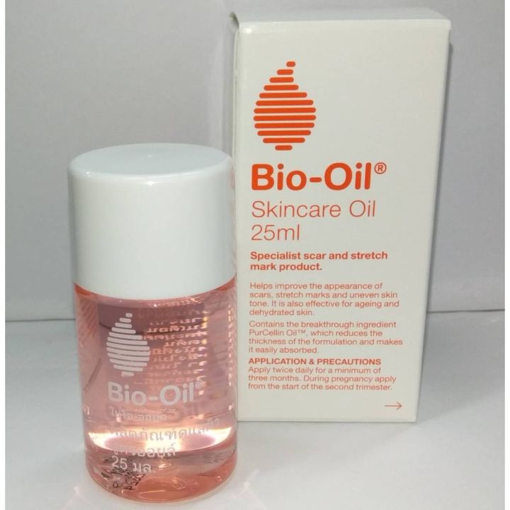 บอกลาผิวแตกลาย-bio-oil-ไบโอ-ออยล์-60ml-25ml-ผลิตภัณฑ์ดูแลผิวแตกลาย-ลดรอยแผลเป็น-ผิวแตกลาย-สีผิวไม่สม่ำเสมอ-16969