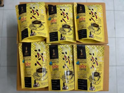 กาแฟพริก2ถุง แถม ยาสีฟันน้ำ1ขวด PRIKKA SPICY COFFEE DIETARY DRINK