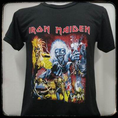 เสื้อ​วง​Iron​Maiden​ผ้า​บาง​