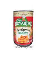 (Free shipping) Chef Boyardee Beefaroni Pasta in Tomato And Meat Sauce 425 g บีฟาโรนี พาสต้าในซอสมะเขือเทศและเนื้อ ตรา เชฟ โบยาร์ดี 425 กรัม