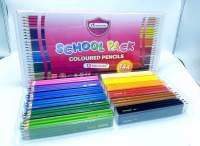 สีไม้มาสเตอร์อาร์ต ดินสอสี12สี รุ่นSchool pack
