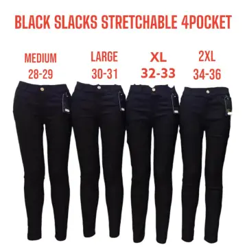 Men's Slacks Pants for Men Black Trousers Stretchable Suit Pant