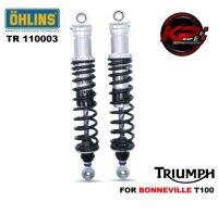 โช๊คหลัง OHLINS FOR TRIUMPH T100 SHOCK340 NONSUB