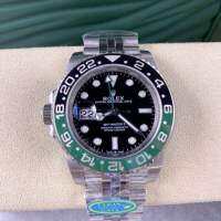 นาฬิกาข้อมือ Rolex Gmt Master II sprite 3285 Super clone Top swiss Clean Factory