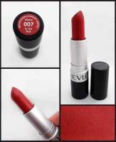 Revlon Lustrous Lipstick 007 in the red