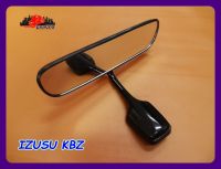 ISUZU KBZ REAR VIEW MIRROR SET "BLACK" // กระจกมองหลัง ด้านในรถยนต์  สีดำ สินค้าคุณภาพดี