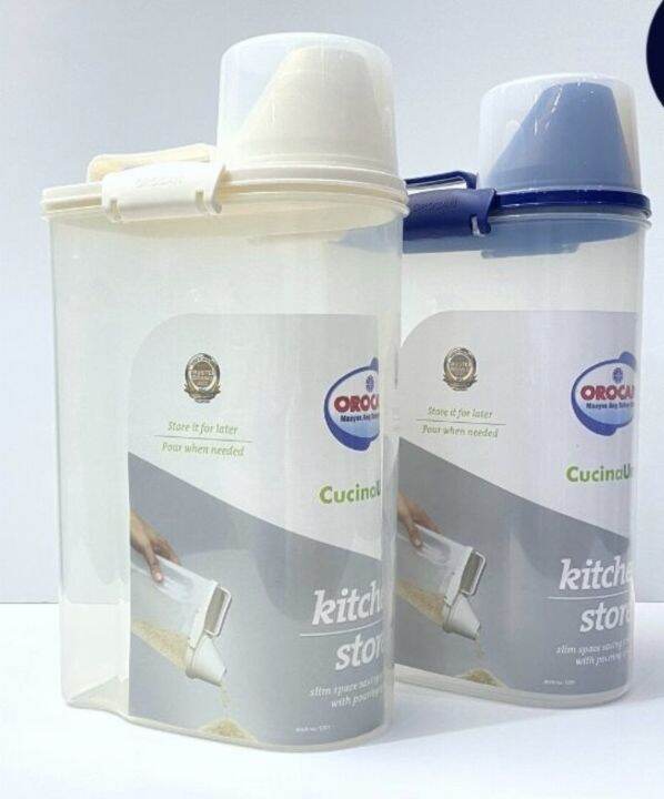 Orocan 2kg Cereal Container, Dog Food Storage, Rice Box, Dry Food