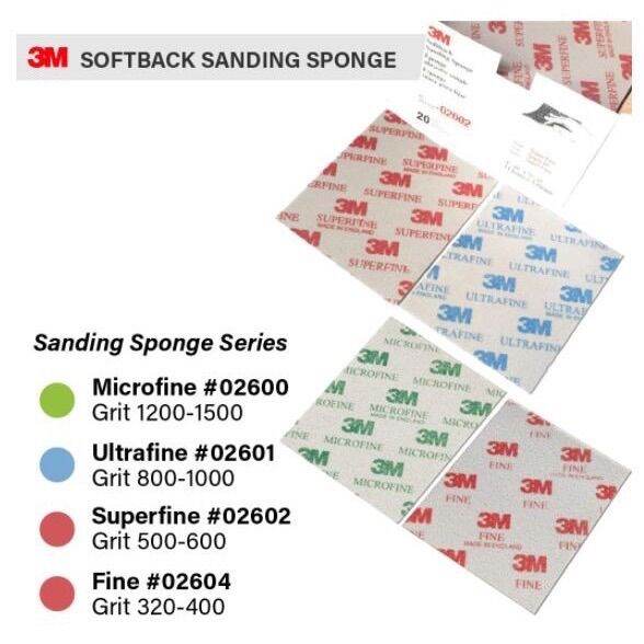 3M Sanding Sponge Lazada