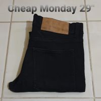 ยีนส์ใหม่ ยี่ห้อ Cheap monday เอว 29 นิ้ว