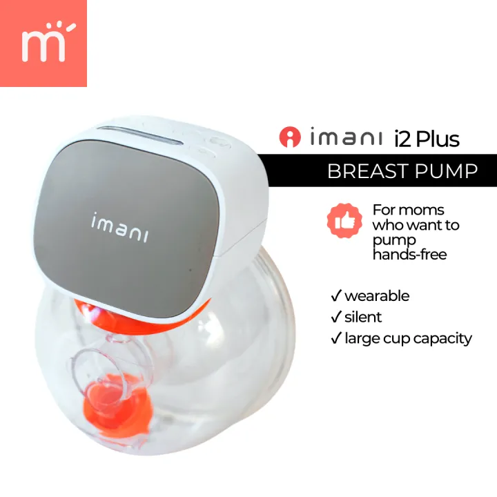 imani i2 plus wearable handsfree breast pump with handsfree cup [mamme