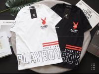 พร้อมส่ง ? เสื้อยืดเพย์บอย playboy แขนสั้น ผ้าคอตตอล งานสกรีน นิ่มใส่สบาย