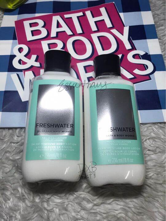Original Bath And Body Works Men’s Collection Body lotion freshwater