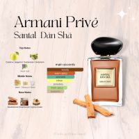 [น้ำหอมพร้อมส่งแท้?]?ขวดใหญ 100ml.? กลิ่นใหม่แจ็คสันหวัง Armani Prive Santal DanSha EDT น้ำหอม