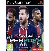 แผ่นเกมส์ PES 2022 Ps2.                                                                           ?สกรีนปก DVD สวยๆ?