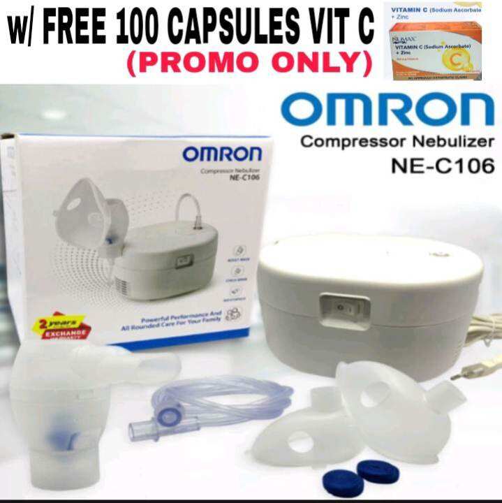 OMRON Compressor Nebulizer NE-C106 ( HEAVY DUTY COMPRESSOR ) | Lazada PH