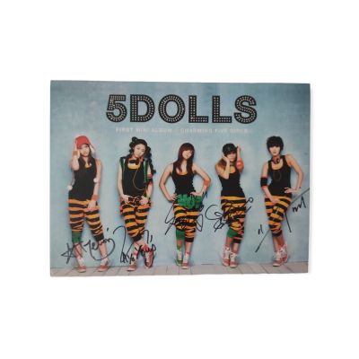 CD 5DOLLS First Mini Album พร้อมลายเซ็นต์ของแท้ครบทั้ง 5 คน!!!