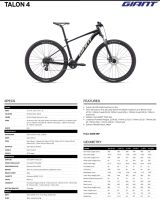 Giant Talon 4 Y2022 29er