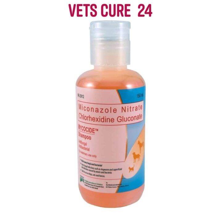 Mycocide Shampoo 150ml For Pets Antifungal /Antibacterial Shampoo