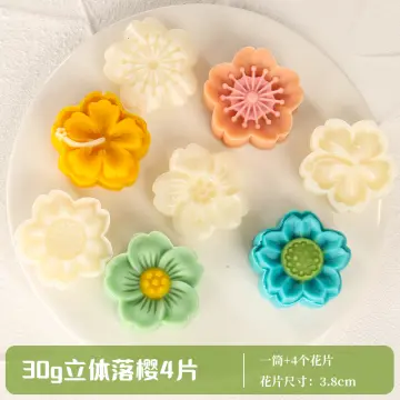 Cherry Blossom Mooncake Press Mold Cookie Stamps Moon Cake Makers