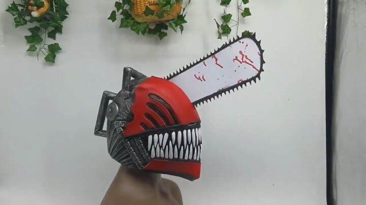 Chainsaw Man Cosplay Latex mask Headgear Rubber Denji Full head